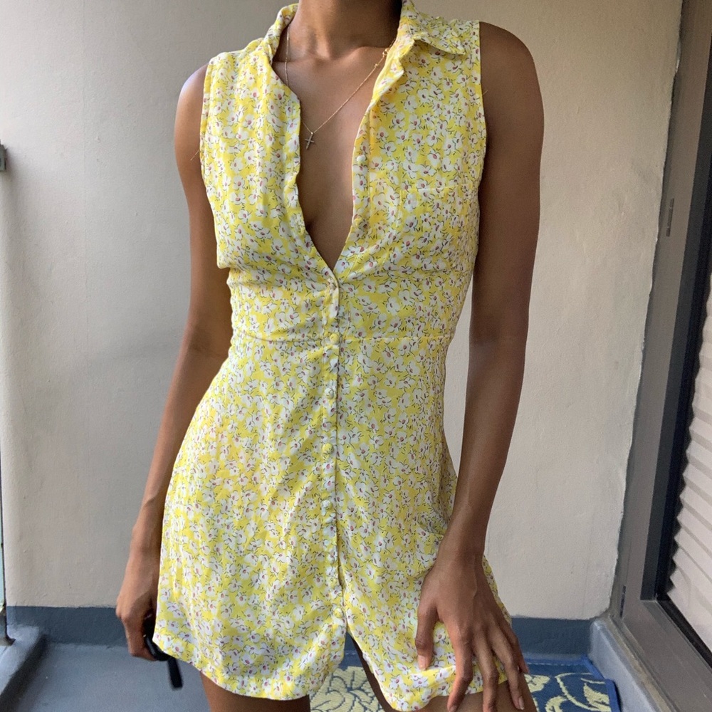 Yellow sundress